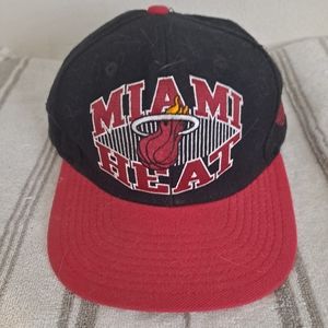 2000's Adidas Miami Heat Snapback Cap